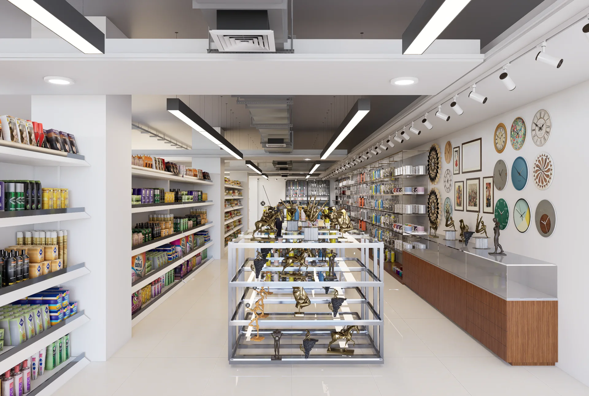 700 Sft Modern Commercial Retail Store at CSD Tower, Garrison